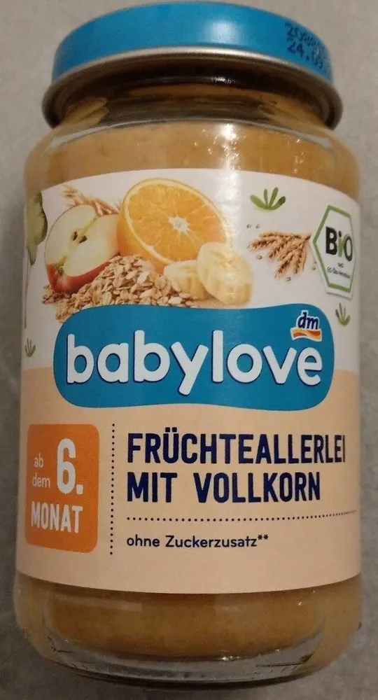 Früchteallergie mit Vollkorn