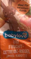Bio Frucht-Getreide-Riegel Apfel-Karotte