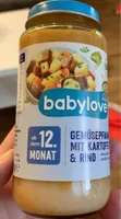 Gemüsepfanne mit Kartoffeln u Rind
