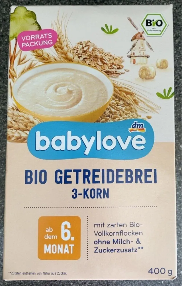 Bio Getreidebrei 3-Korn
