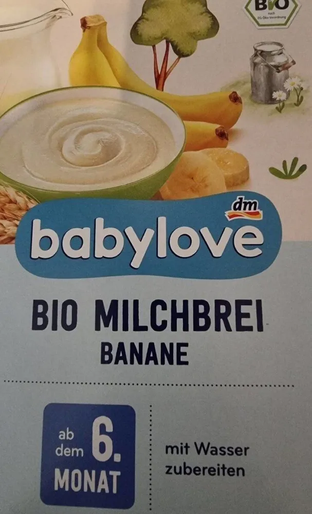 Bio Milchbrei Banane