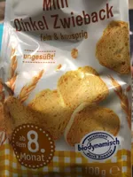 Mini dinkel zwieback