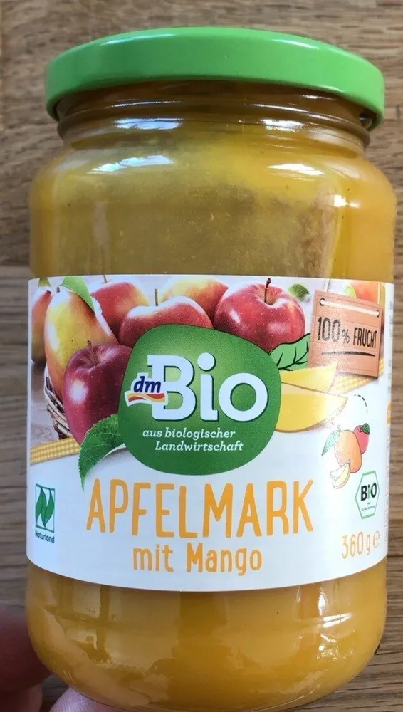 Apfelmark mit Mango