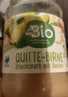 Quitte-Birne Fruchtmark mit Banane