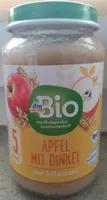 Apfel mit Dinkel