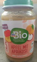 Apfel mit Aprikose