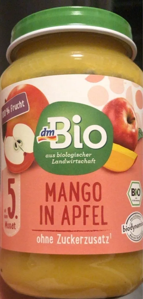 Mango in Apfel (ab 5. Monat)