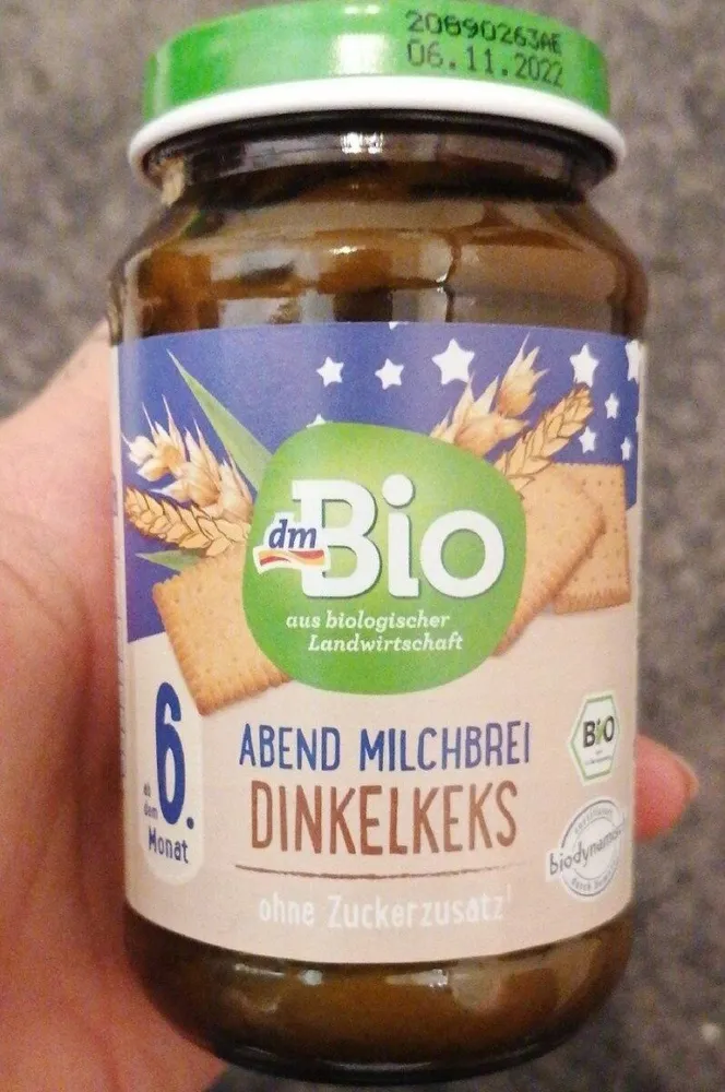 Abend Milchbrei Dinkelkeks