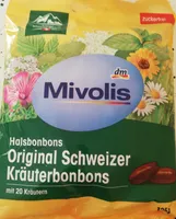 Halsbonbons Original Schweizer Kräuterbonbons