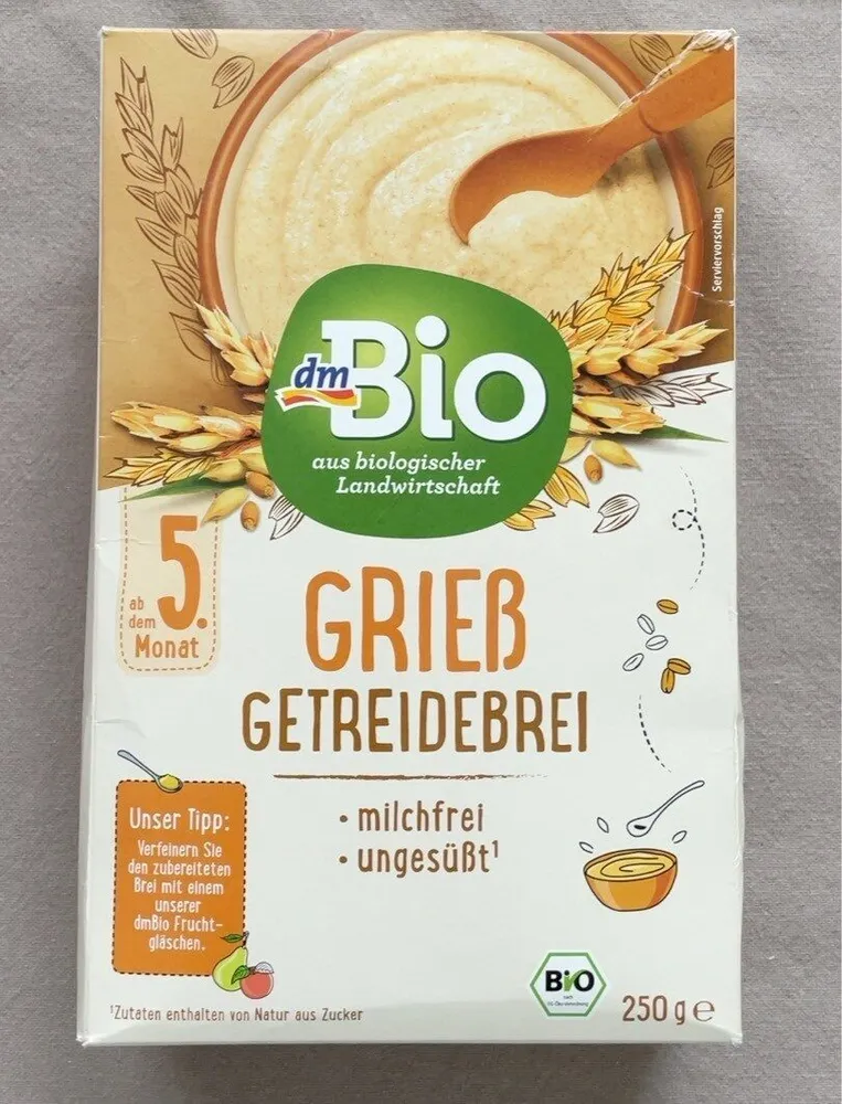 Grieß Getreidebrei
