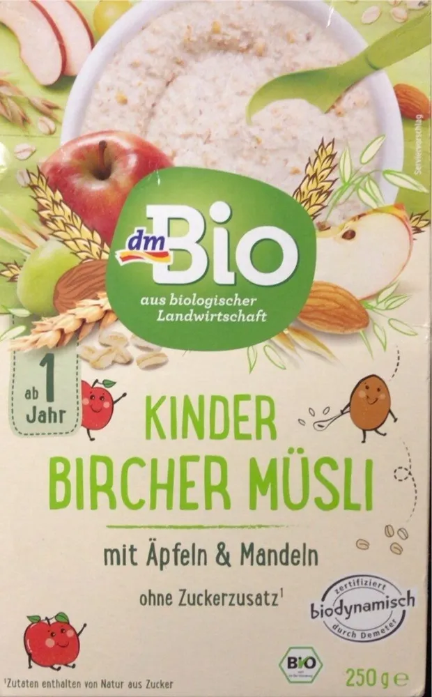 Kinder Bircher Müsli