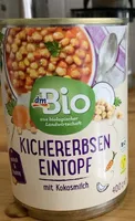 Kichererbsen Eintopf mit Kokosmilch