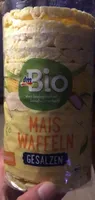 Maiswaffeln gesalzen