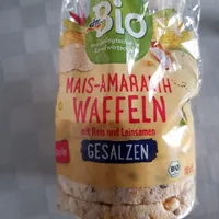 Mais-Amaranth Waffeln