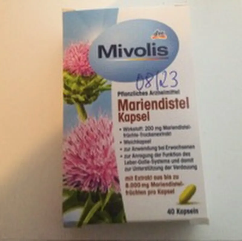 Mariendistel Kapseln