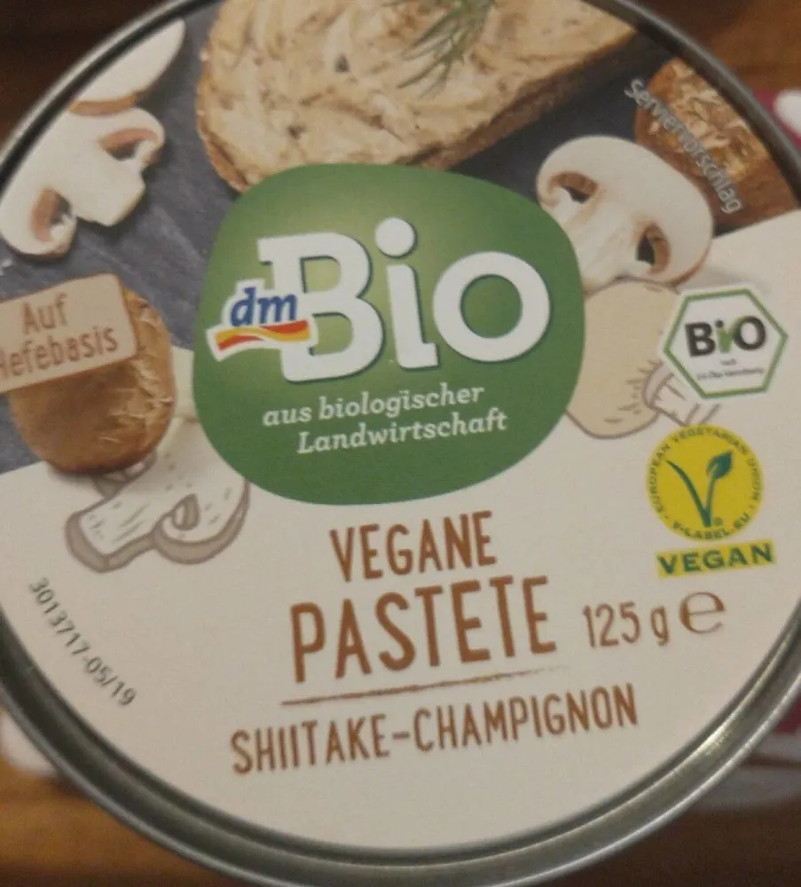 Vegane Pastete Shiitake-Champignon