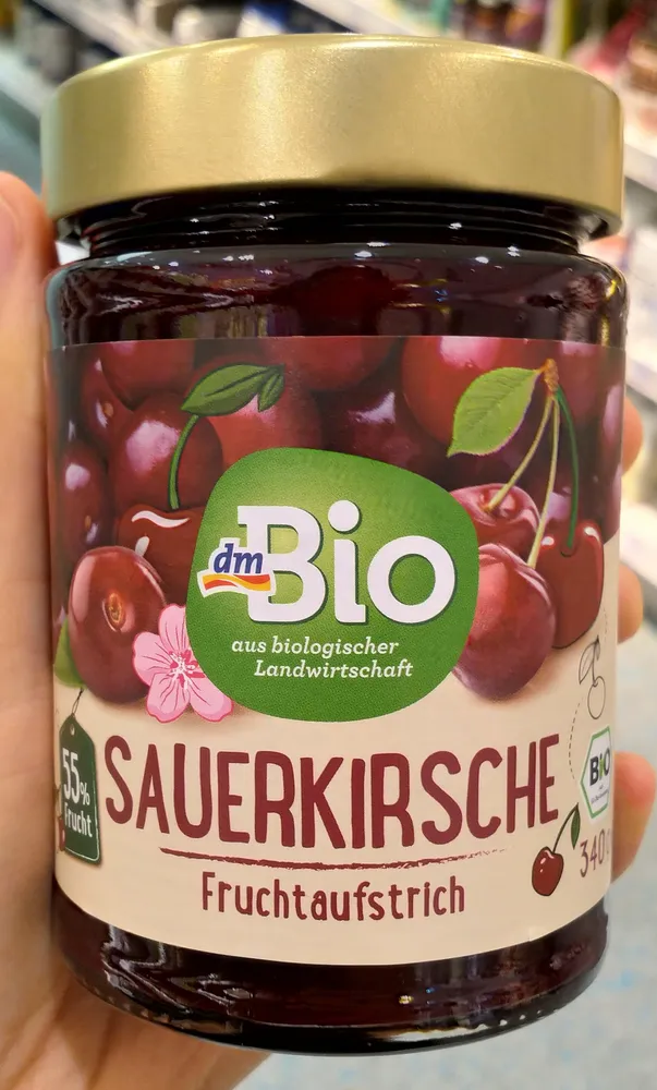 Sauerkirsche Fruchtaufstrich