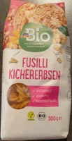 Fusilli Kichererbsen Nudeln