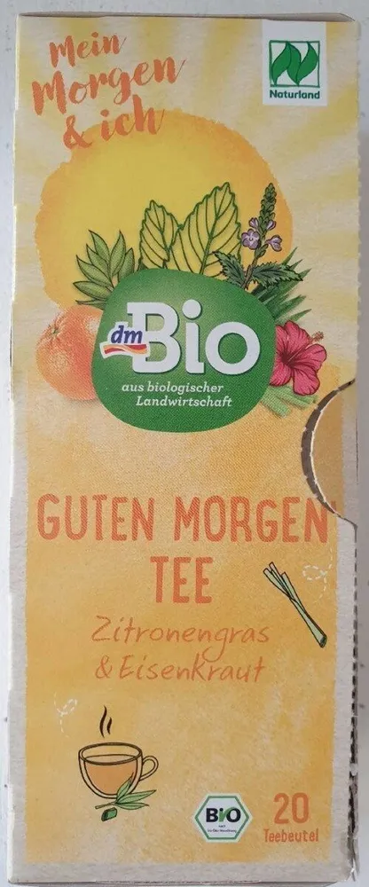 Guten Morgen Tee Zitronengras & Eisenkraut