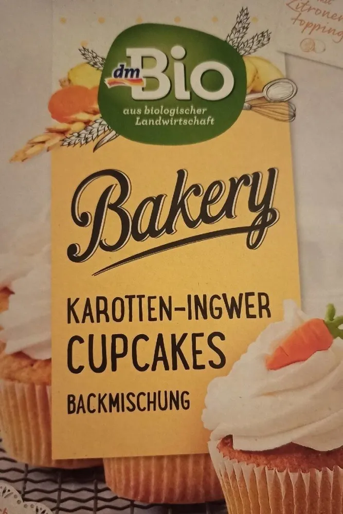 Bakers Karotte-Ingwer Cupcakes