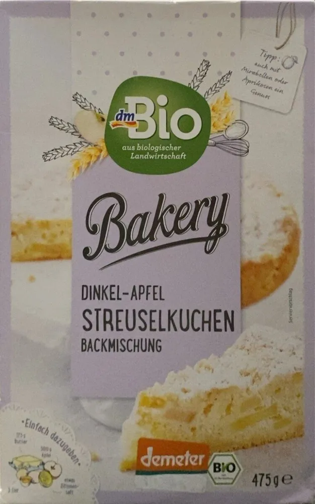 Preparazione bio per torta sbrisolona al farro