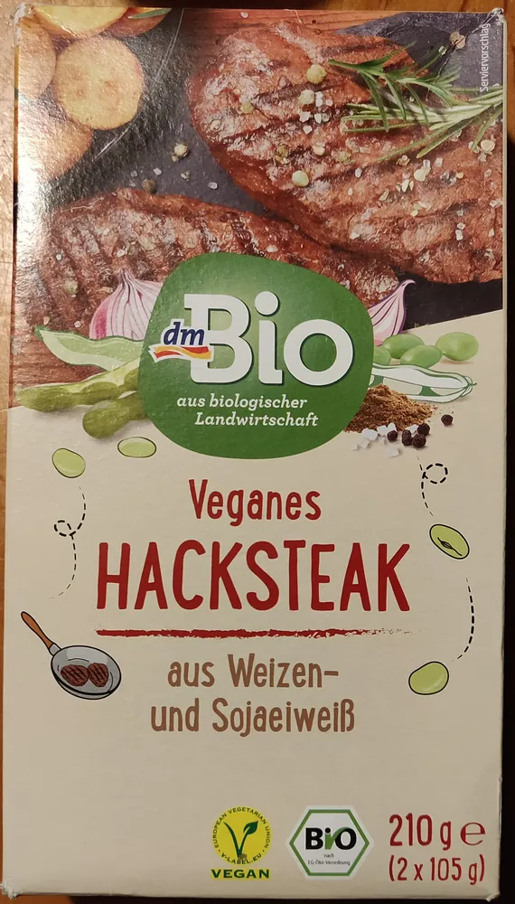 Veganes Hacksteak