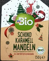 Schoko Karamel Mandeln