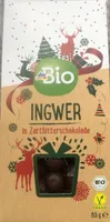 Ingwer in Zartbitterschokolade