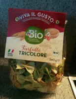 Bio farfalle tricolore