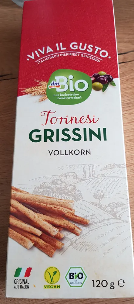 Torinesi Grissini Vollkorn