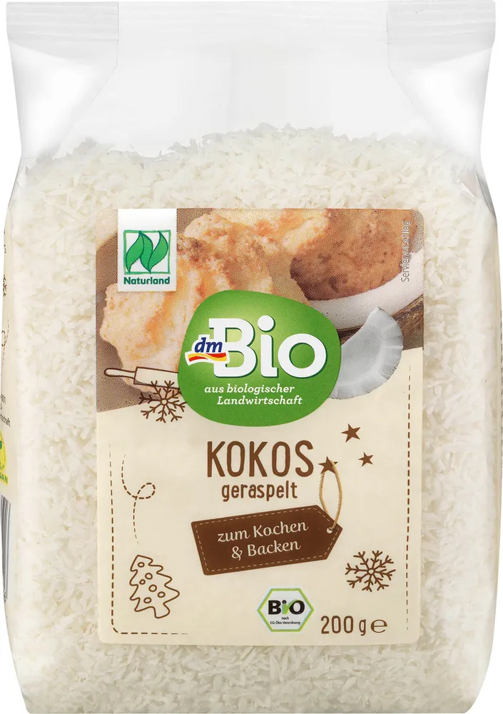 Kokos geraspelt