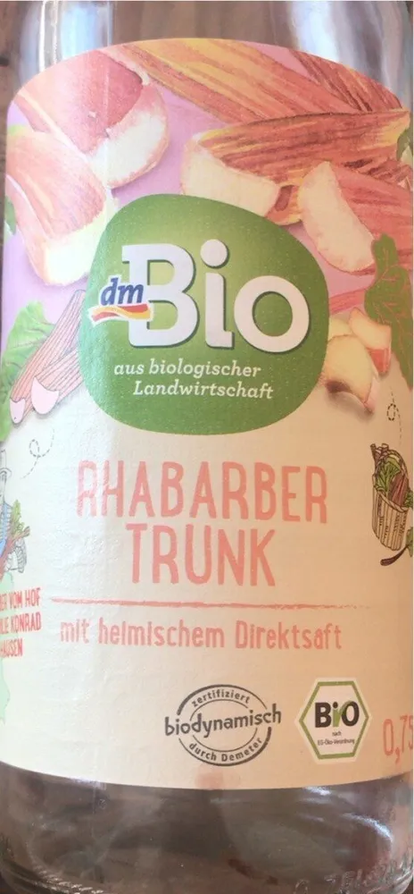 Rhabarber Trunk