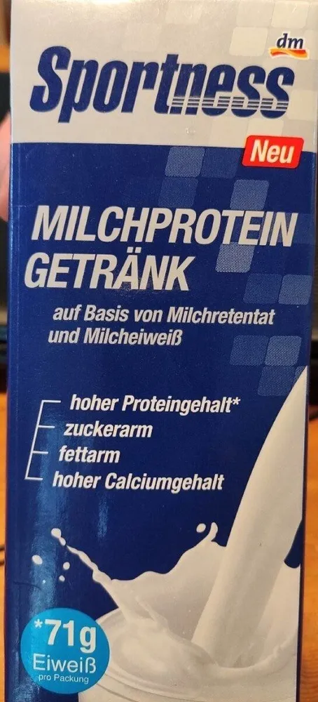 Sportness - Milchprotein Getränk