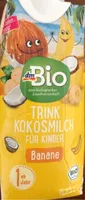 Trink Kokosmilch Banane