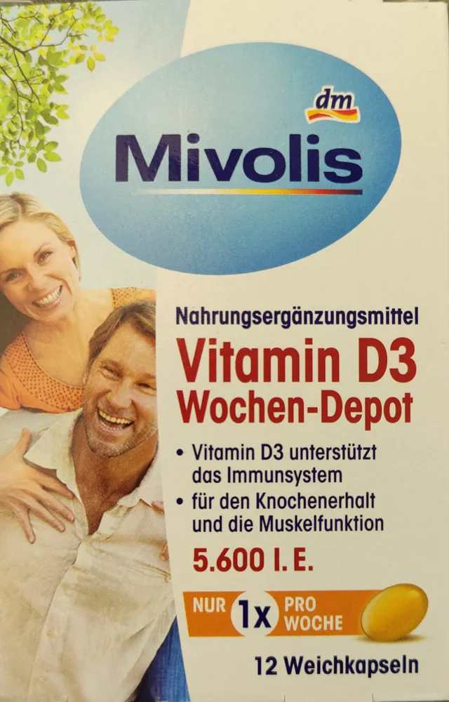 Vitamin D3 Wochen-Depot