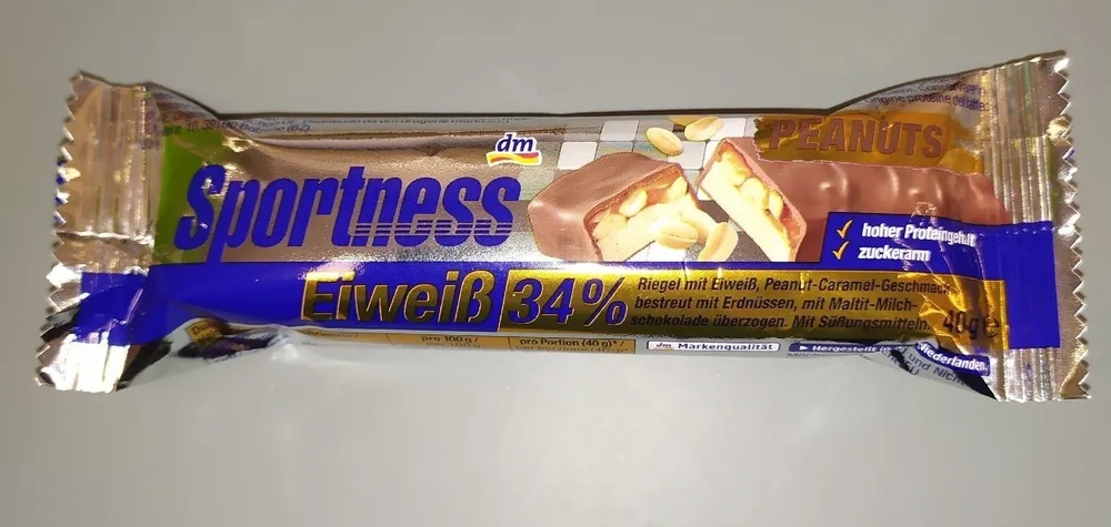Sportness Eiweiss 34% Peanuts