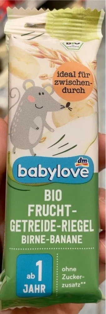 Barrette bio frutta e cereali