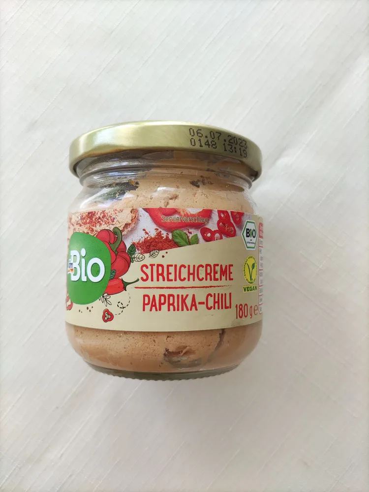 Streichcreme Paprika-Chili