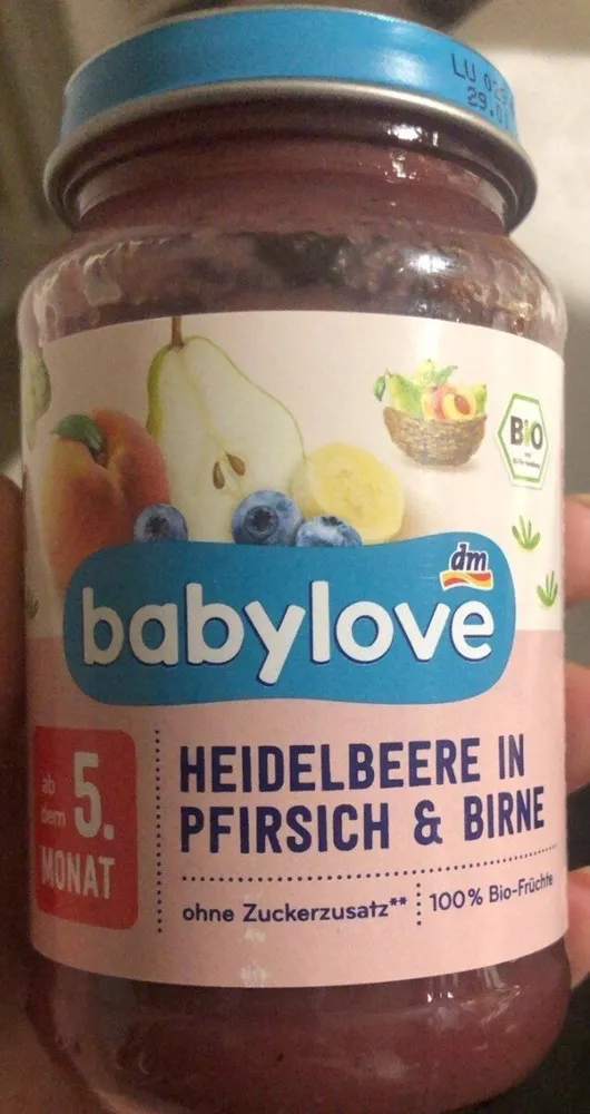 Heidelbeere pfirsisxh birne