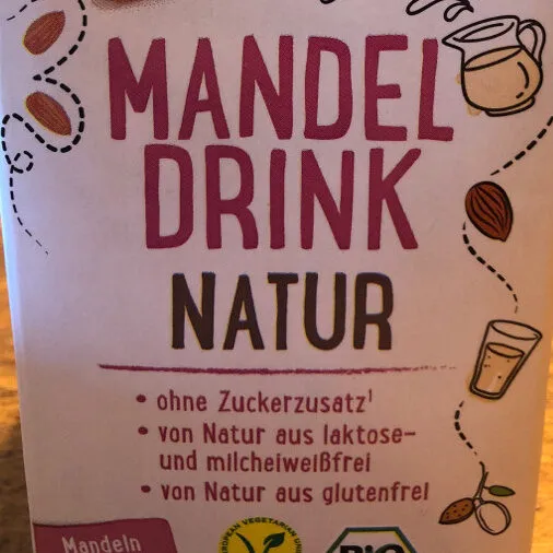 Mandel Drink Natur