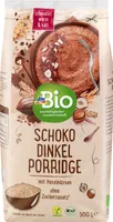 Bio Schoko Dinkel Porridge mit Haselnüssen