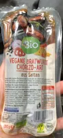 vegane Chorizo-Bratwurst aus Seitan