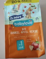 Bio Dinkel Apfel Kekse