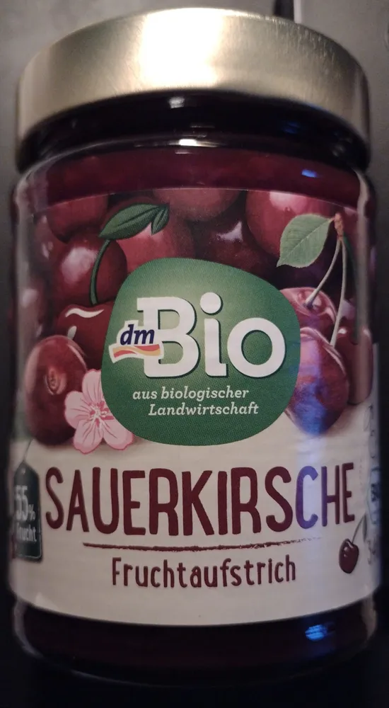 Sauerkirsche Fruchtaufstrich