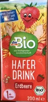 Jahodové ovesné mléko