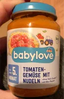 Legumes tomates et pâtes