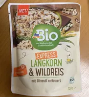 DM Bio express Lang Korn und wild Reis