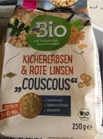 Couscous Kichererbsen u rote Linsen
