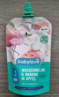 Wassermelone - Banane in Apfel