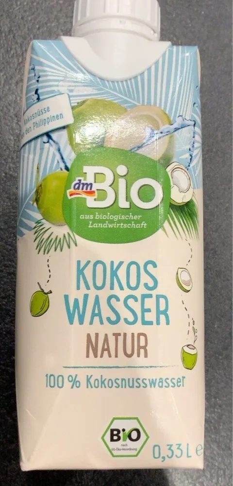 Kokos wasser natur